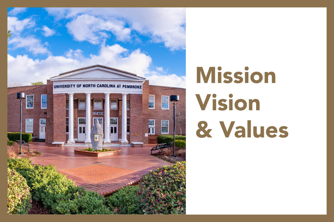 UNCP's Strategic Plan 20202025 Admissions at The University of